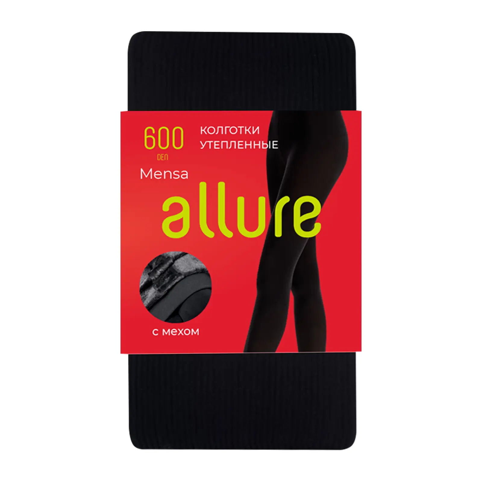 Колготки женские Allure Mensa 600 черные р.3