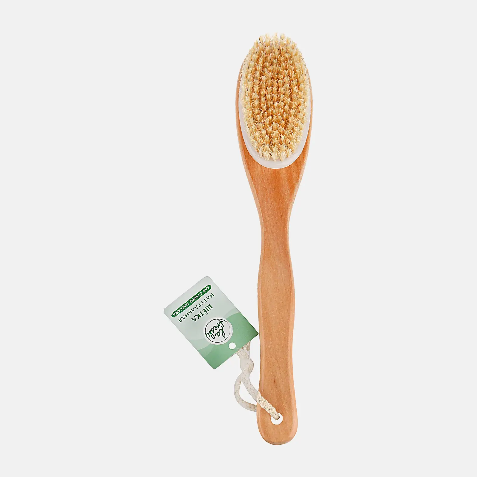 Щетка для тела La Fresh Двусторонняя деревянная 130г 7*35*7см - фото 2