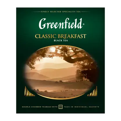 Изображение товара Чай черный Greenfield Classic Breakfast 100пак
