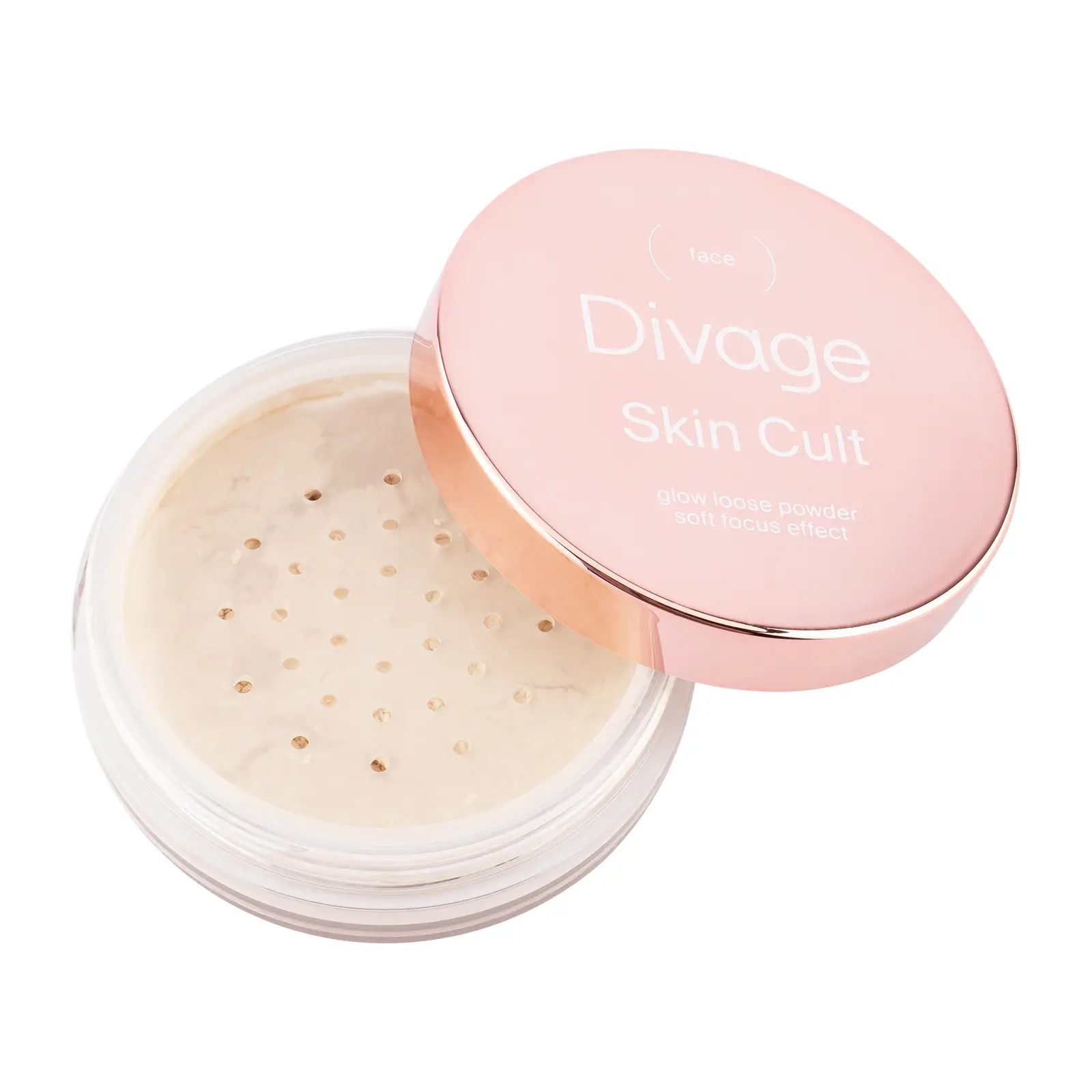 Пудра для лица Divage Skin Cult Glow Loose Powder рассыпчатая