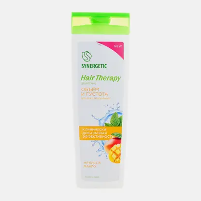 Шампунь Synergetic Hair Therapy объем густых волос 400мл