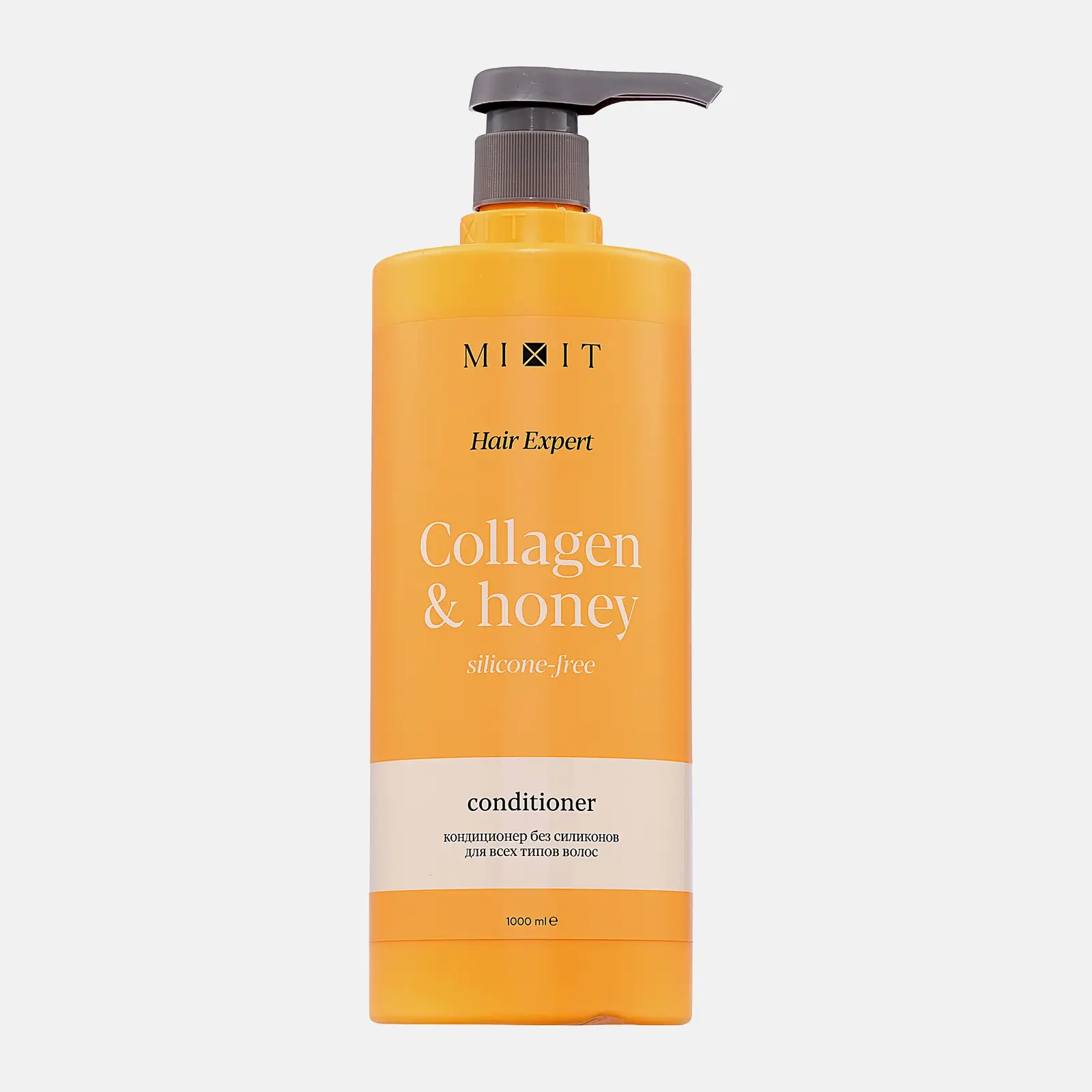 Бессульфатный кондиционер для волос Collagen & Honey Hair Expert Mixit 1л