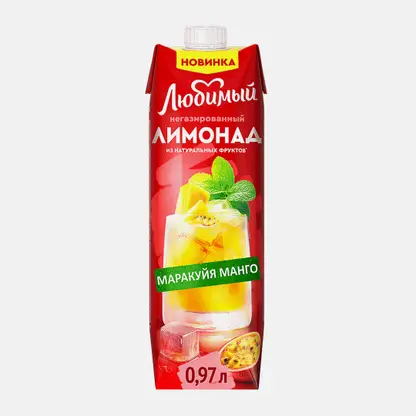 Лимонад манго-маракуйя Любимый 970мл