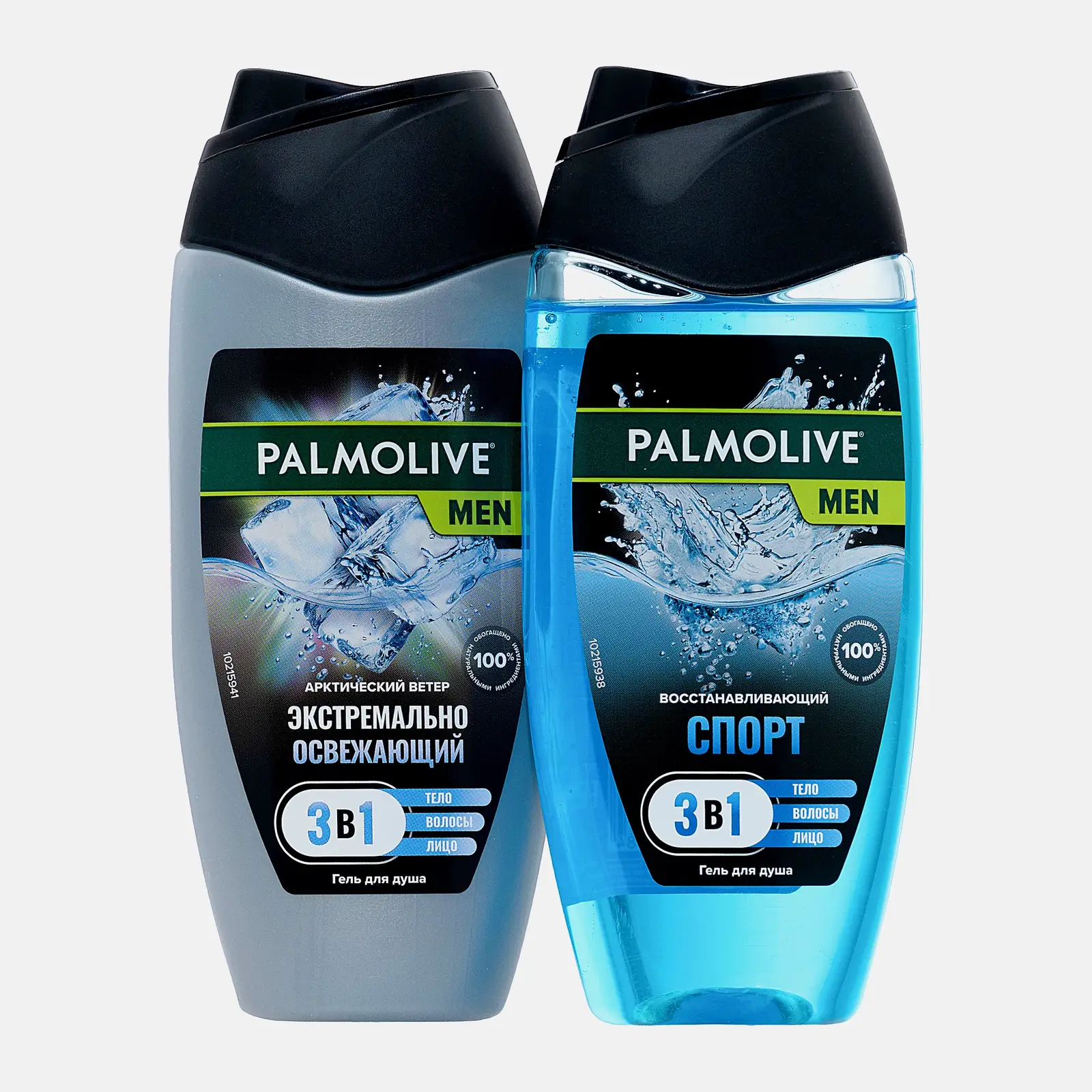 Подарочный набор гелей для душа Palmolive Men Арктический ветер 250мл + Спорт 250мл в ассортименте