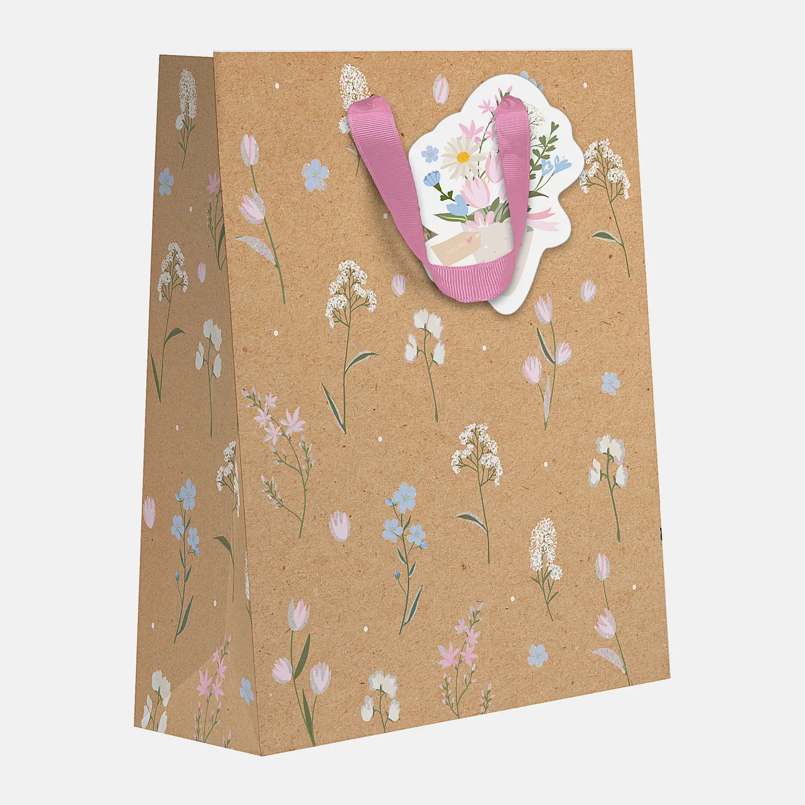 Пакет Spring Flowers Сити Хоум Трейд 23*18*10см в ассортименте