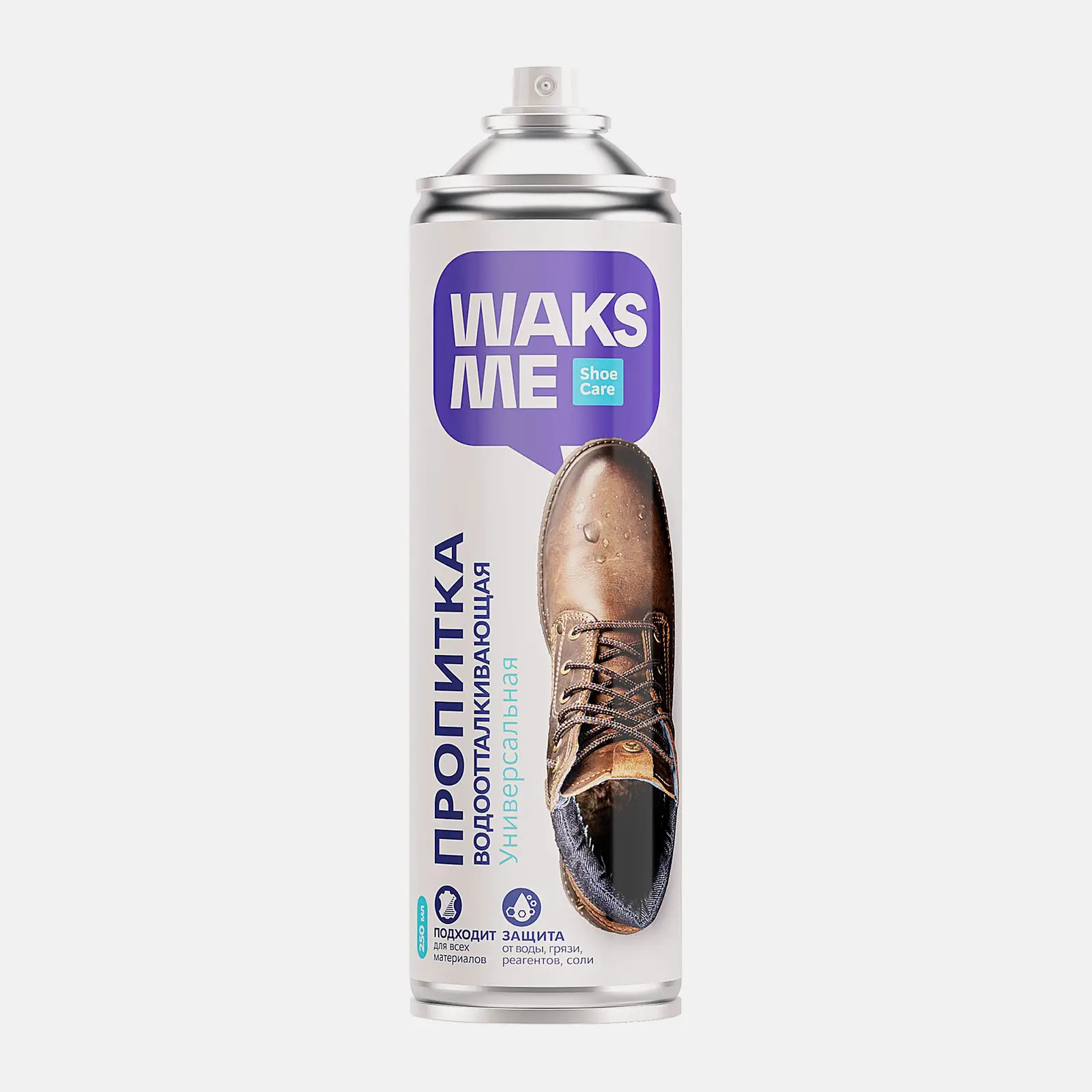 Пропитка для обуви водоотталкивающая Waks Me Shoe Protect Ultra 250мл - фото 2