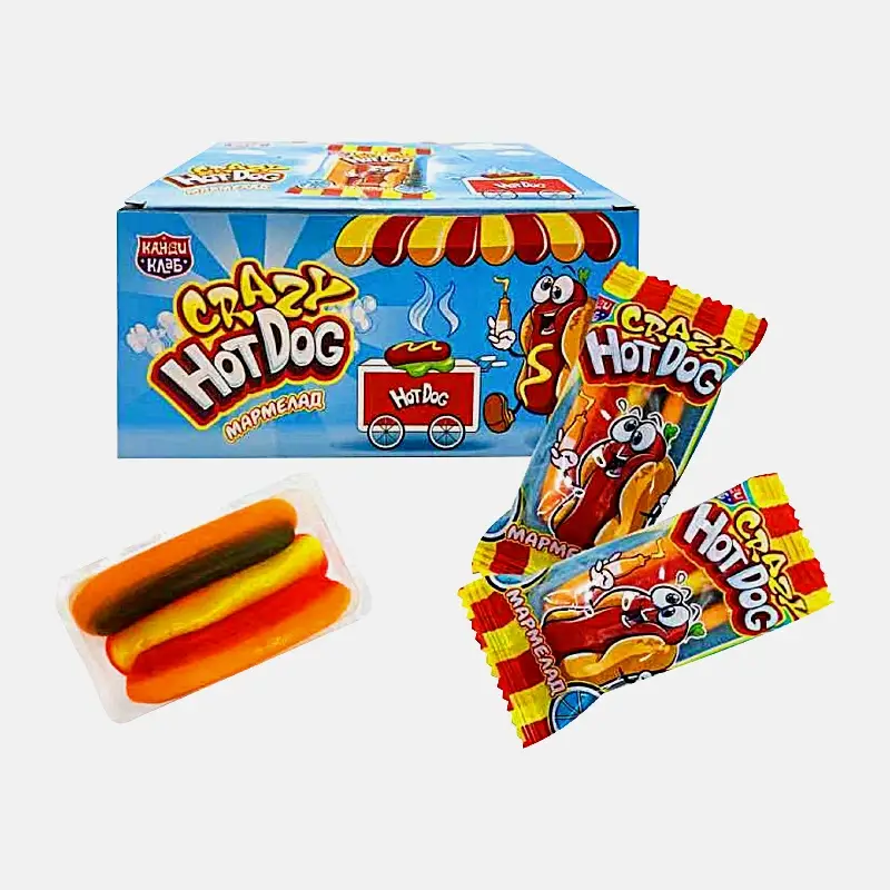 Изображение товара Мармелад Crazy Hot dog Канди Трейд 10г