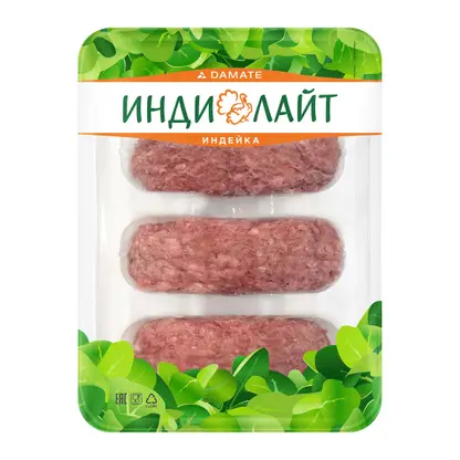 Изображение товара Котлеты рубленые из мяса идейки Индилайт 340г