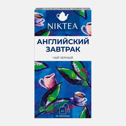 Чай черный Niktea English Breakfast 25пак