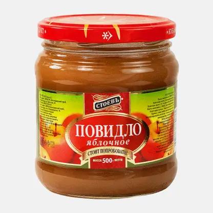 Повидло Стоевъ яблочное 500г