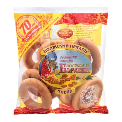 Изображение товара Баранки Волжский пекарь Ванильные 350г