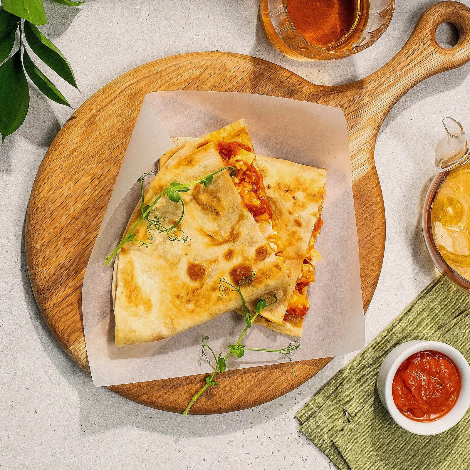 Кесадилья с курицей 200г