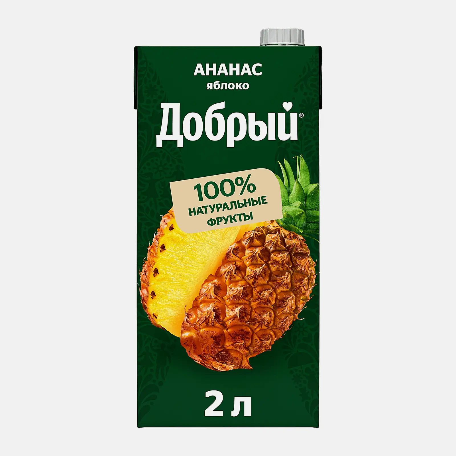 Нектар Добрый Ананас-яблоко 2л