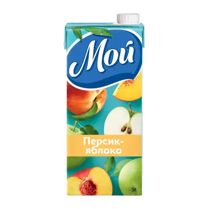 Изображение товара Нектар Мой персик яблоко 950мл