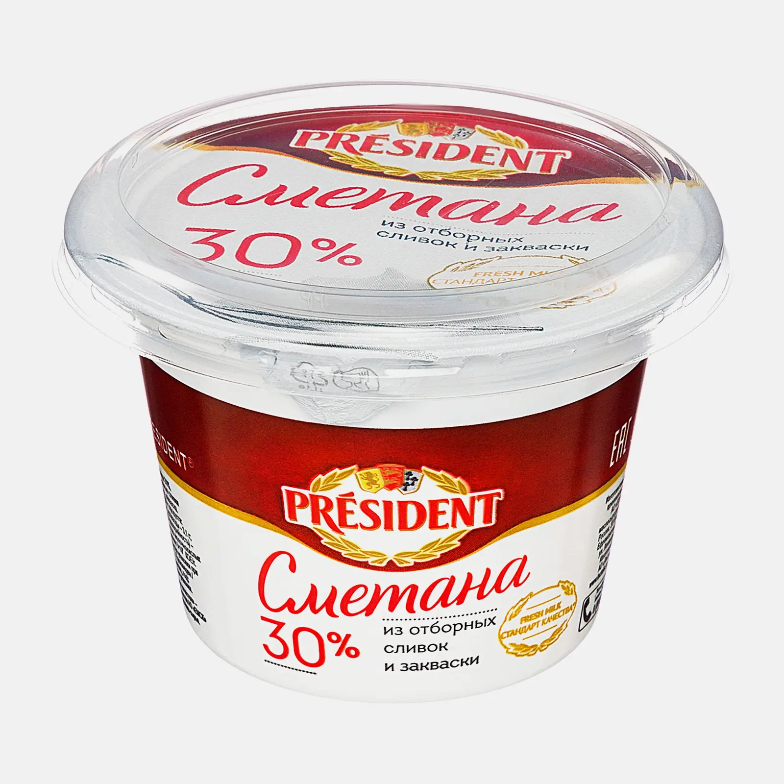 Изображение товара Сметана President 30% 180г