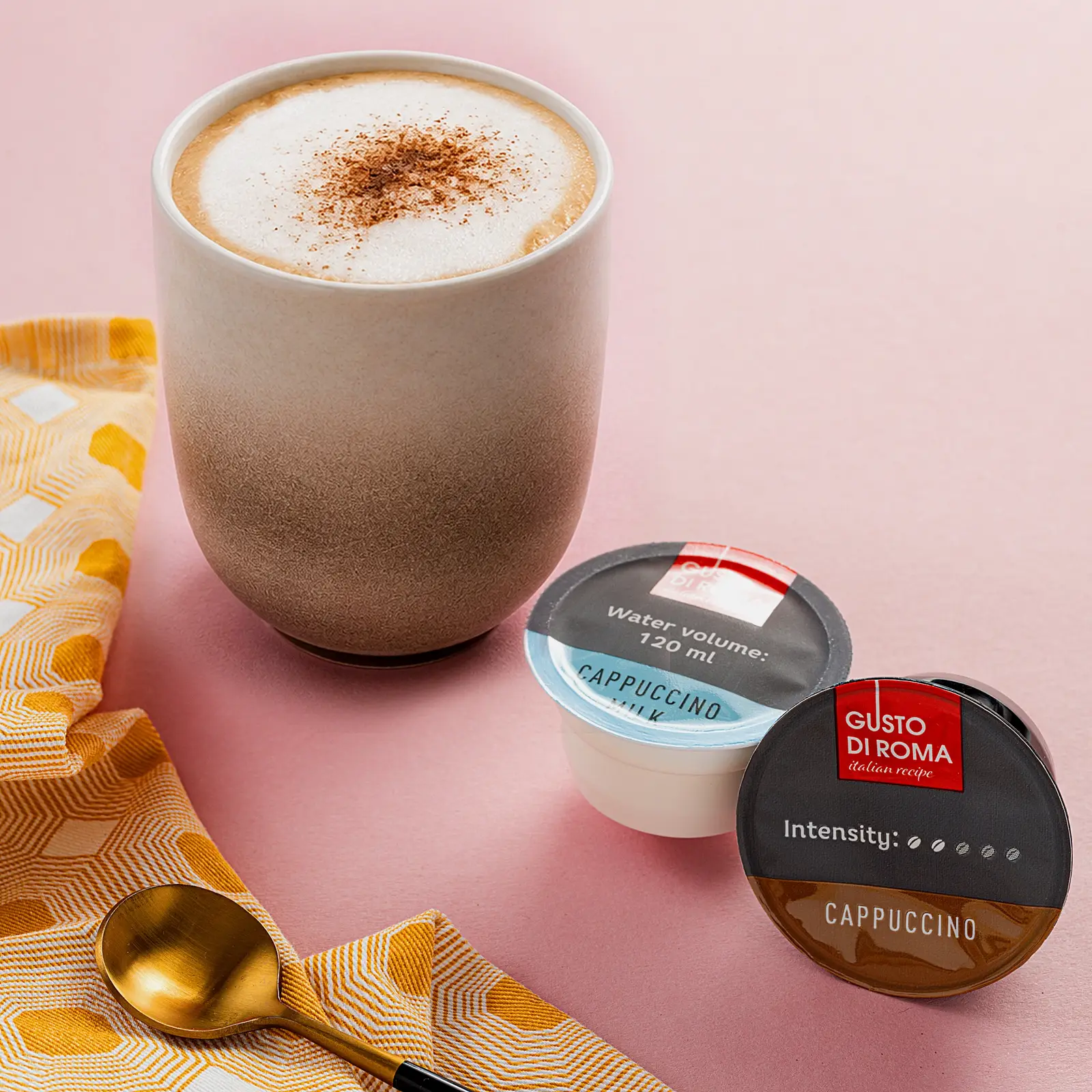 Кофе в капсулах Gusto Di Roma Капучино Dolce Gusto 16шт 144г - фото 3 Кофе в капсулах Gusto Di Roma Капучино Dolce Gusto 16шт 144г - фото 3