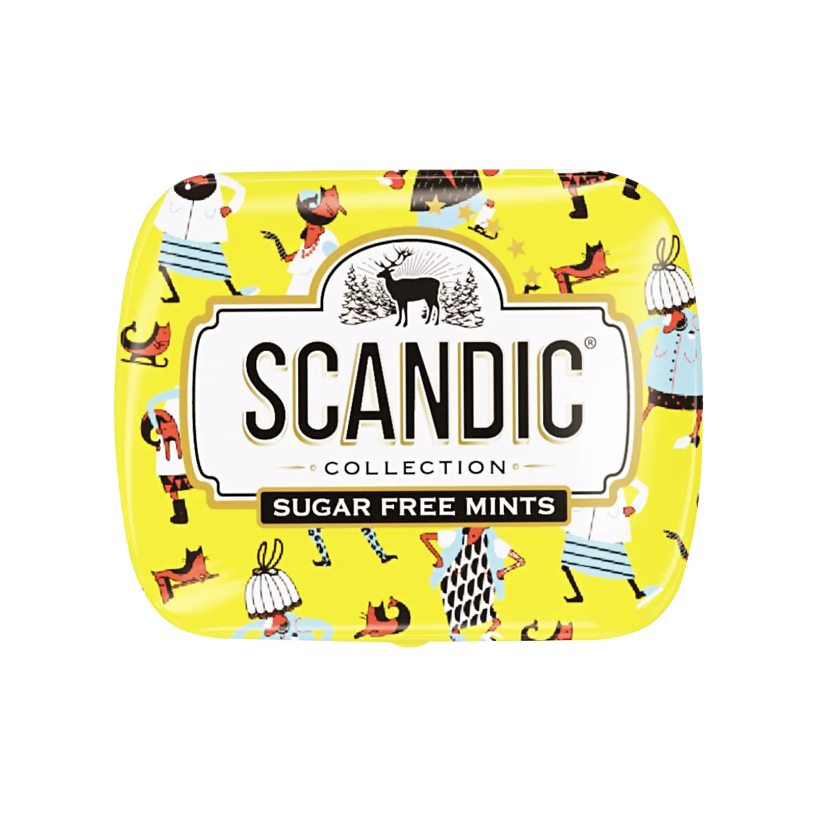 Драже без сахара со вкусом клубники Scandic 14г