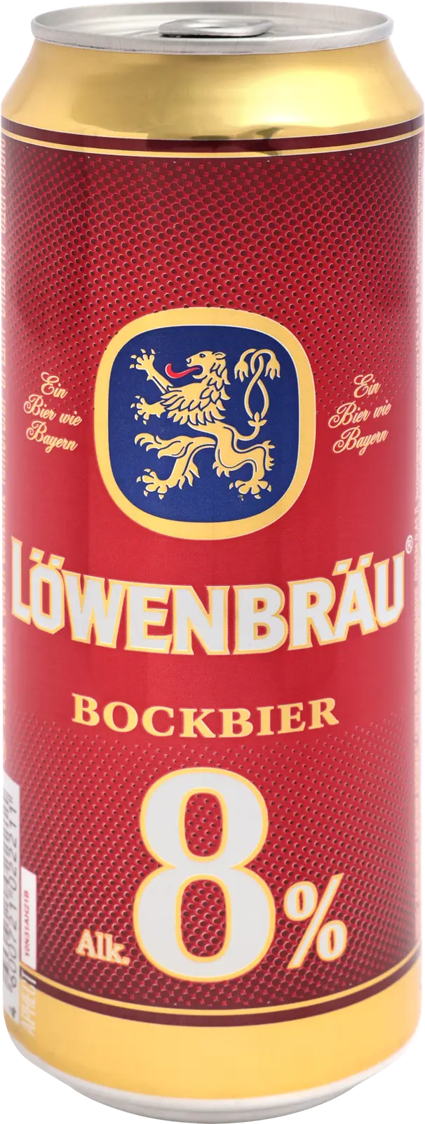 Изображение товара Пиво Lowenbrau Bockbier светлое пастеризованное крепкое 8% 450мл