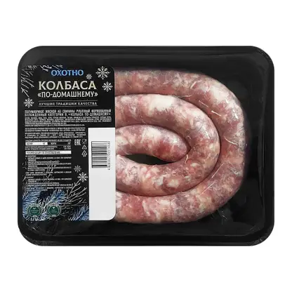 Изображение товара Колбаса Охотно по-домашнему 600г