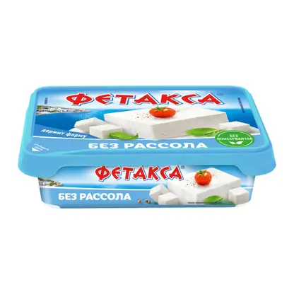 Изображение товара Плавленый сыр без рассола 45% Фетакса 200г
