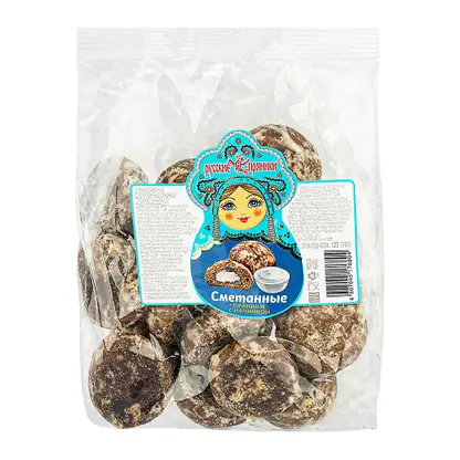 Изображение товара Пряники Сметанные с начинкой 350г Русские Пряники Изображение товара Пряники Сметанные с начинкой 350г Русские Пряники