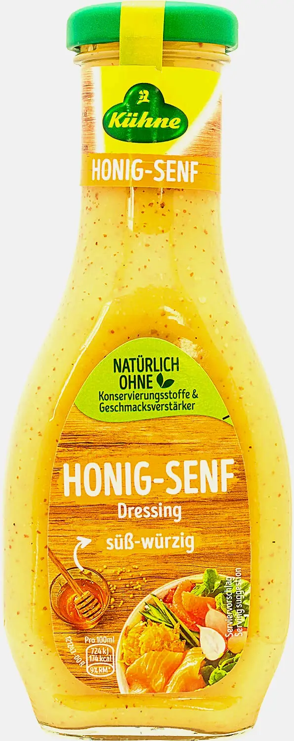 Изображение товара Соус Kuhne горчично-медовый 250 мл натуральный вкус без добавок