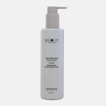 Крем для рук тела Mixit Spa Rituals чёрный перец 250мл