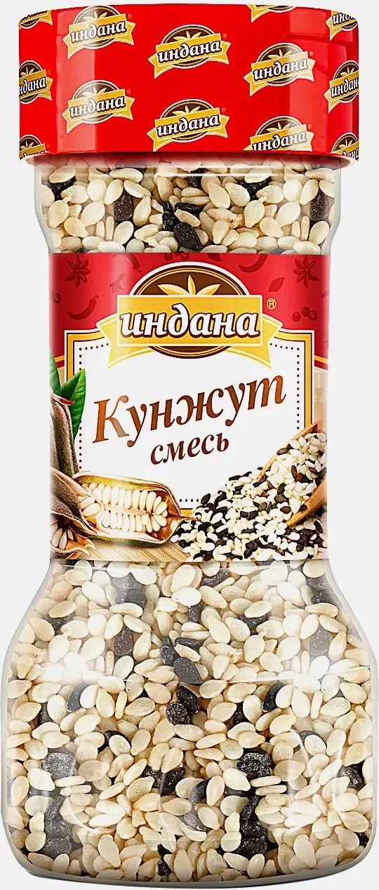 Изображение товара Приправа Индана Кунжут смесь 50г для выпечки и кулинарии