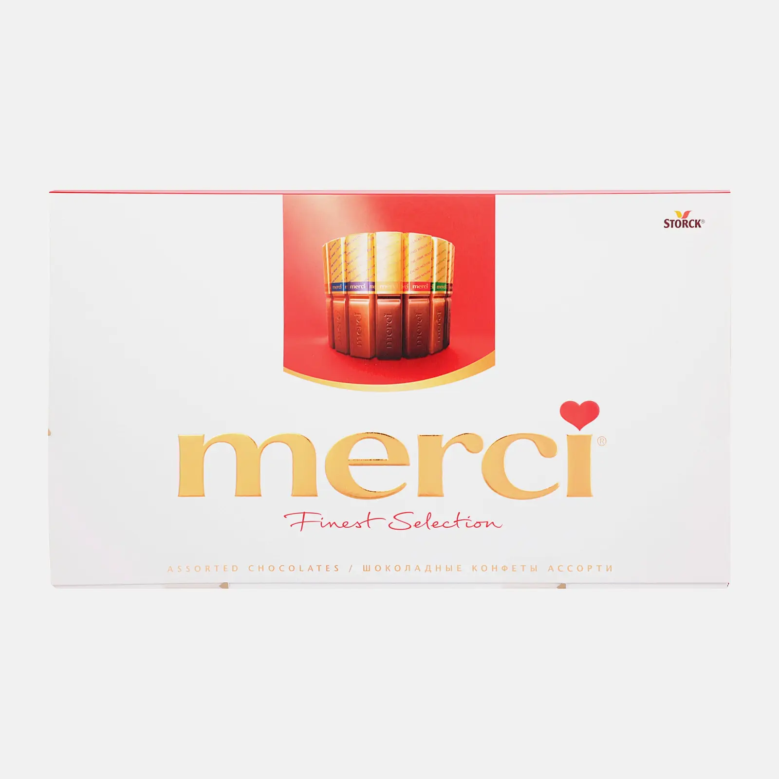 Шоколадные конфеты Ассорти 8 видов Merci 400г - фото 2