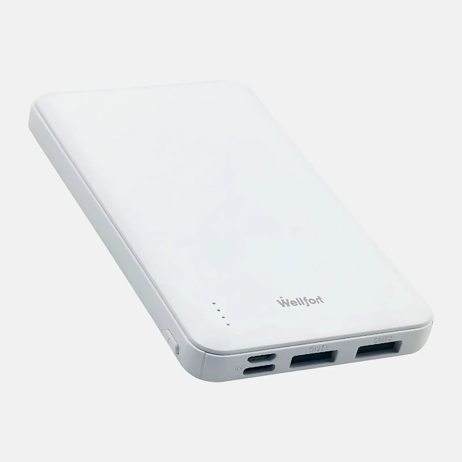 Портативное зарядное устройство 5000mAh 2USB+Type-C Wellfort