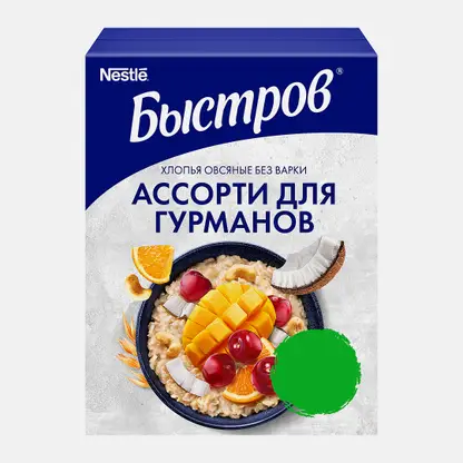 Каша овсяная Быстров ассорти 6пак*38г