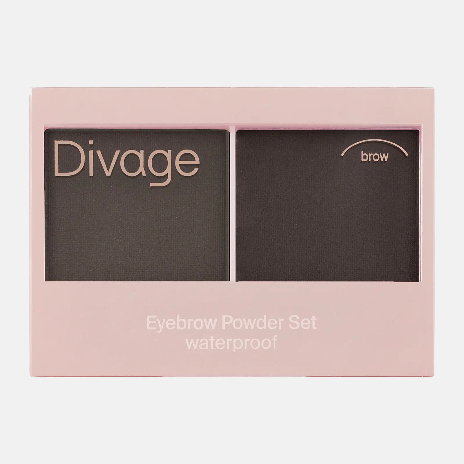 Набор теней для бровей Divage Waterproof Brow Powder Set тон 01