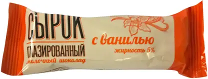 Изображение товара Сырок Козельское Молоко глазированный творожный с ванилью 5% 40г