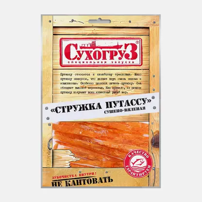 Путассу Сухогруз стружка сушеная 70г