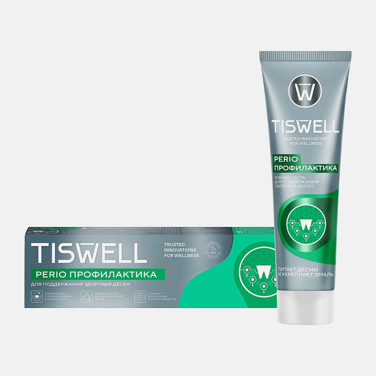 Зубная паста Tiswell Perio Профилактика для поддержания здоровья десен 110г