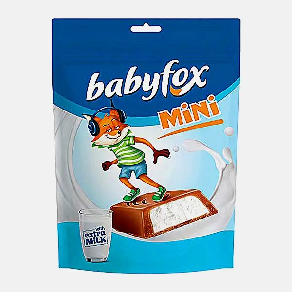 Изображение товара Конфеты шоколадные c молочной начинкой Babyfox 120г - вкусное лакомство для перекуса