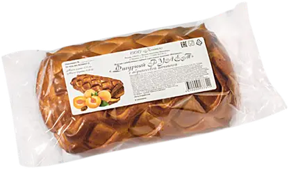 Изображение товара Рулет сдобный Контек с абрикосовым джемом 250г