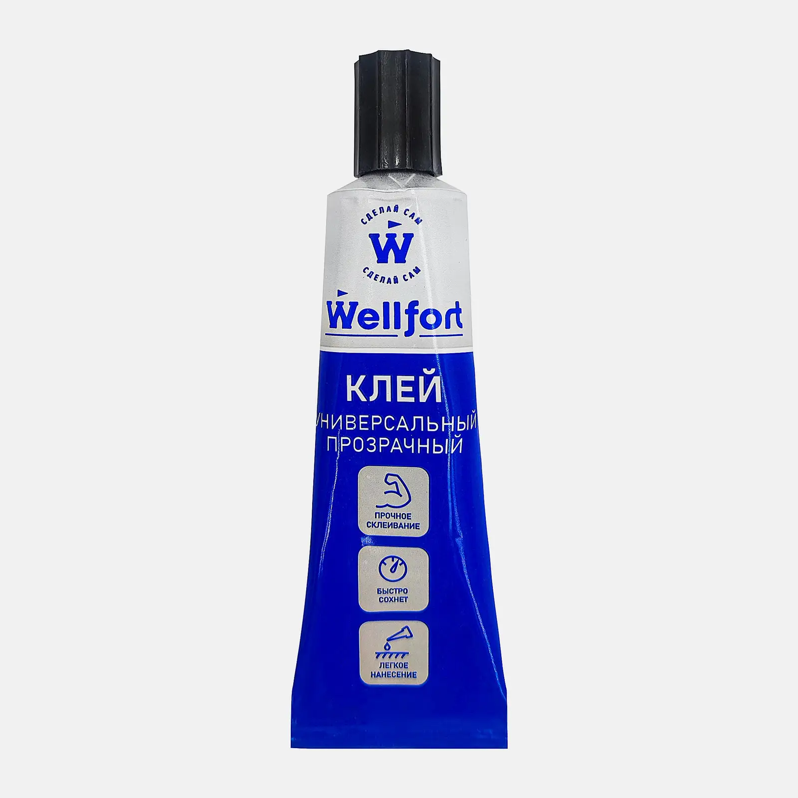 Клей прозрачный Wellfort WT-CC0004 30мл