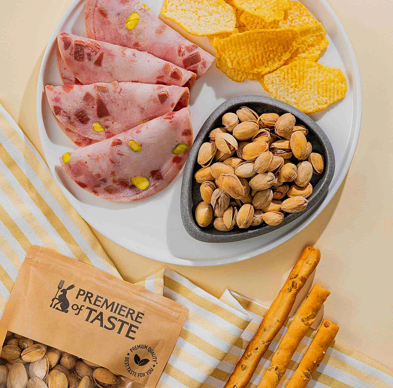 Фисташки жареные соленые Premiere of Taste 130г - фото 3