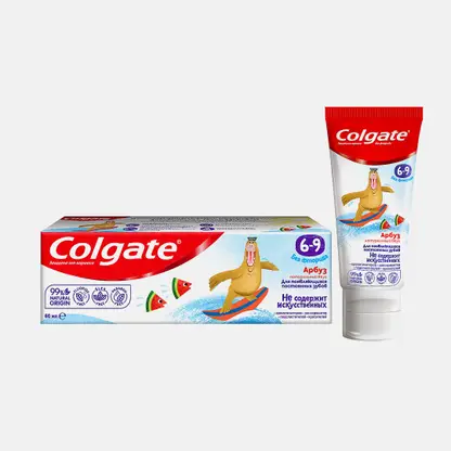 Зубная паста Colgate детская 6+ без фторида 60мл