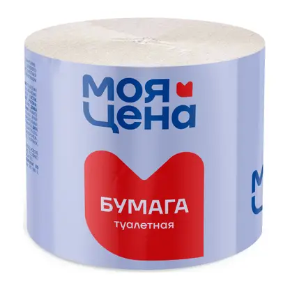 Изображение товара Туалетная бумага Моя цена без втулки