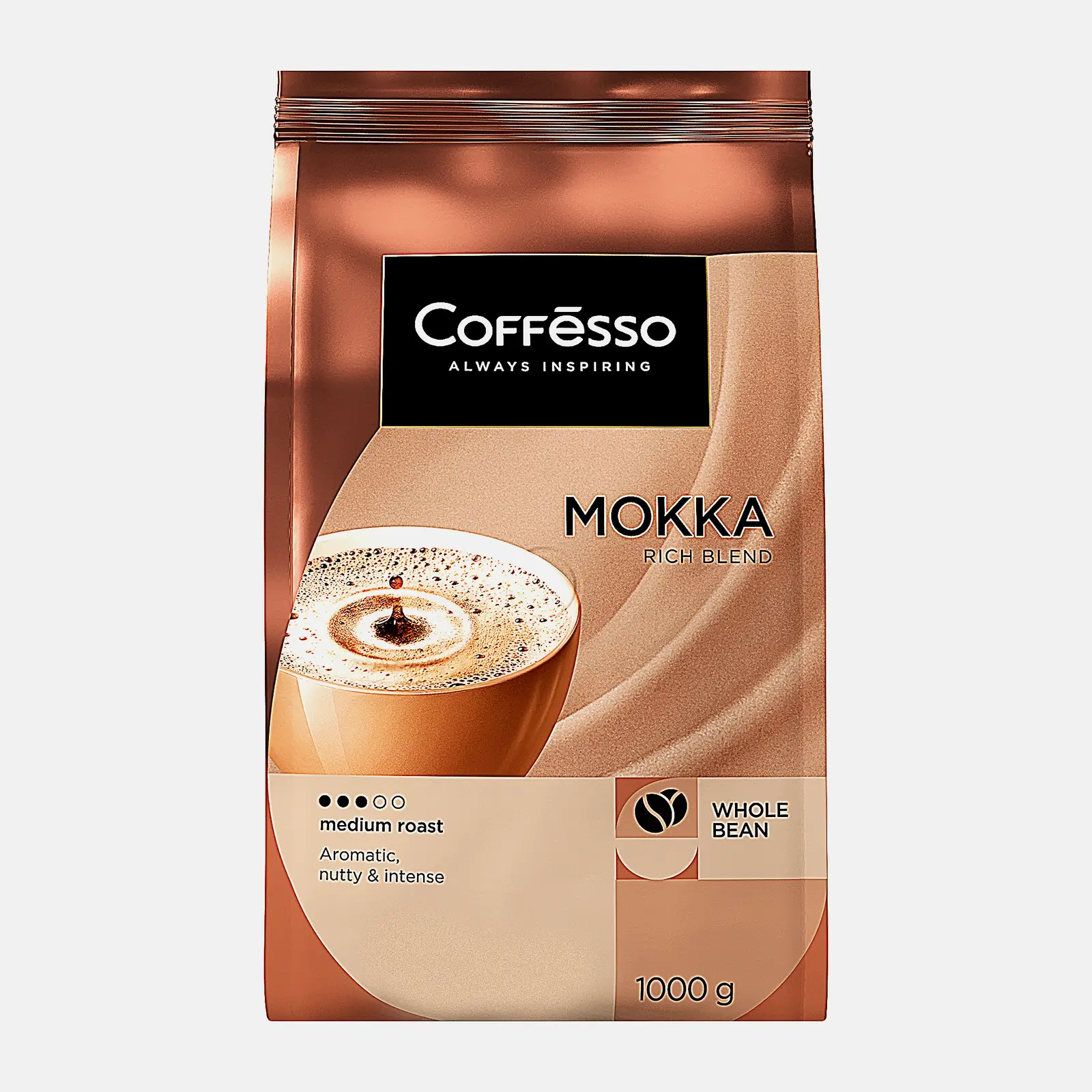 Кофе в зернах Coffesso Mokka 1кг
