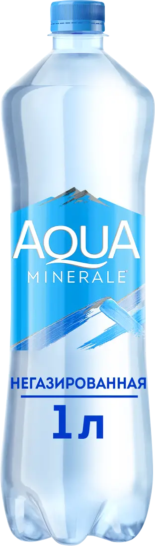 Изображение товара Вода Aqua Minerale питьевая негазированная 1л - натуральная и полезная вода для всей семьи