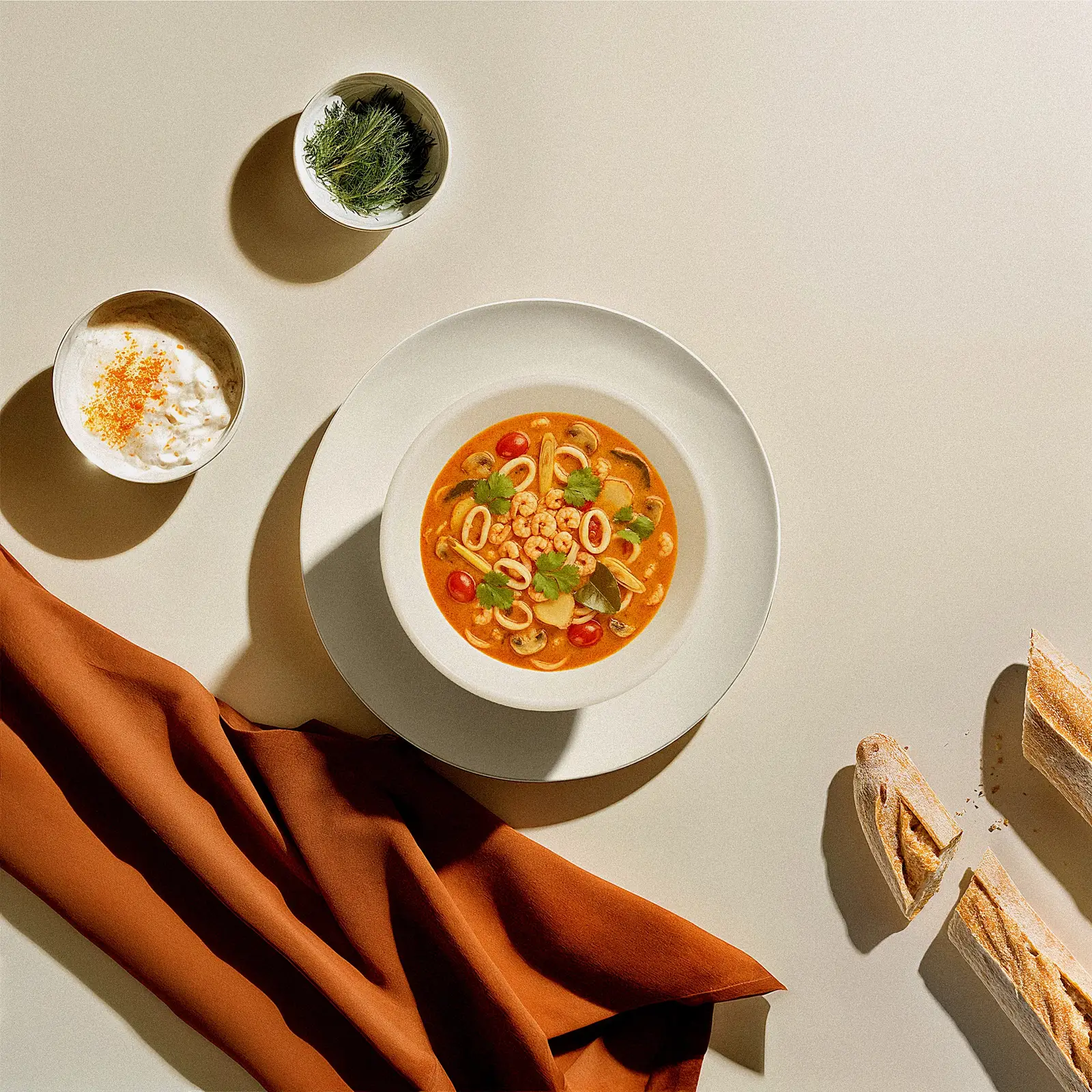 Суп Том Ям с морепродуктами Pro Sushi 300г