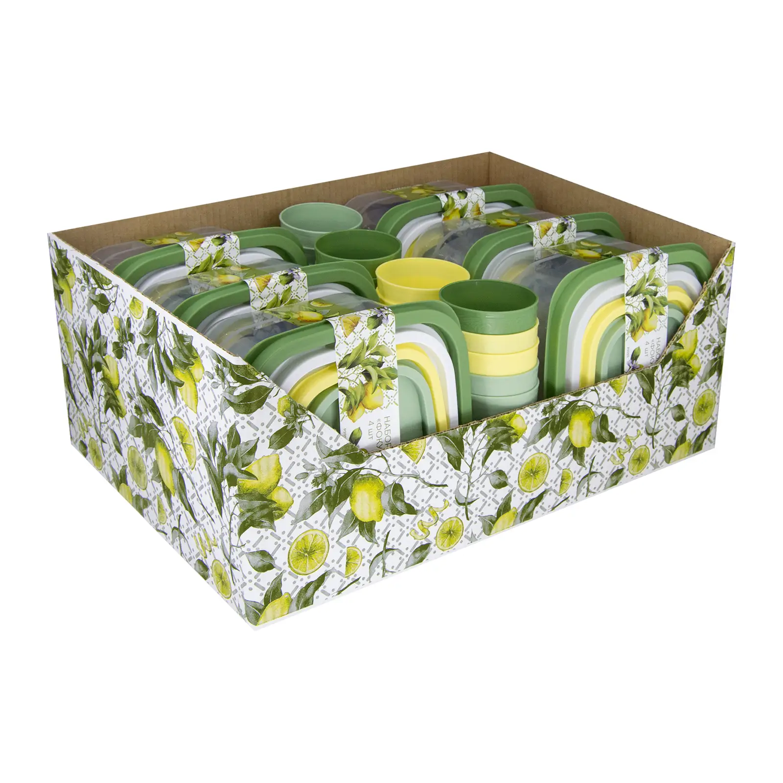 Изображение товара Стакан пластиковый Архимед Лимоны 330мл