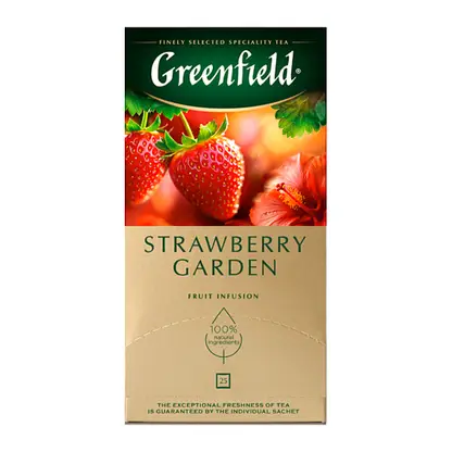 Изображение товара Чайный напиток Greenfield Strawberry Garden 25пак