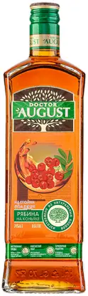 Настойка Доктор август Рябина на коньяке сладкая 24% 500мл