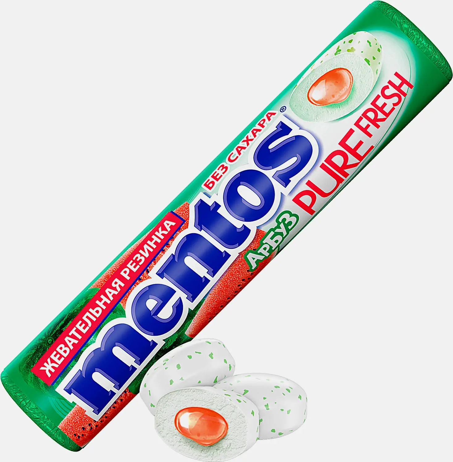 Изображение товара Жевательная резинка Pure Fresh Арбуз Mentos 15.5г