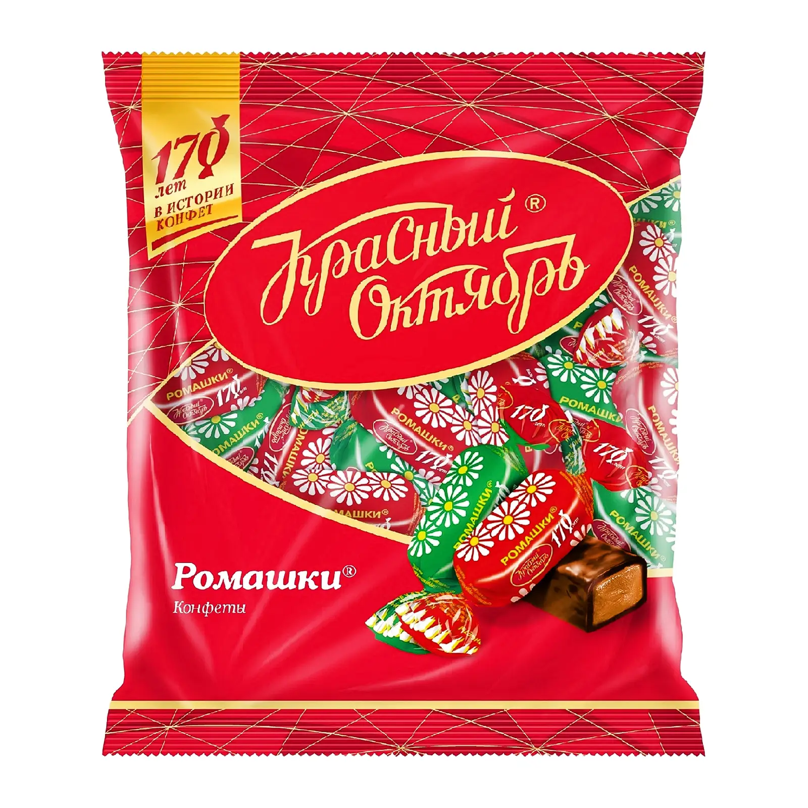 Изображение товара Конфеты Красный октябрь Ромашки 250г