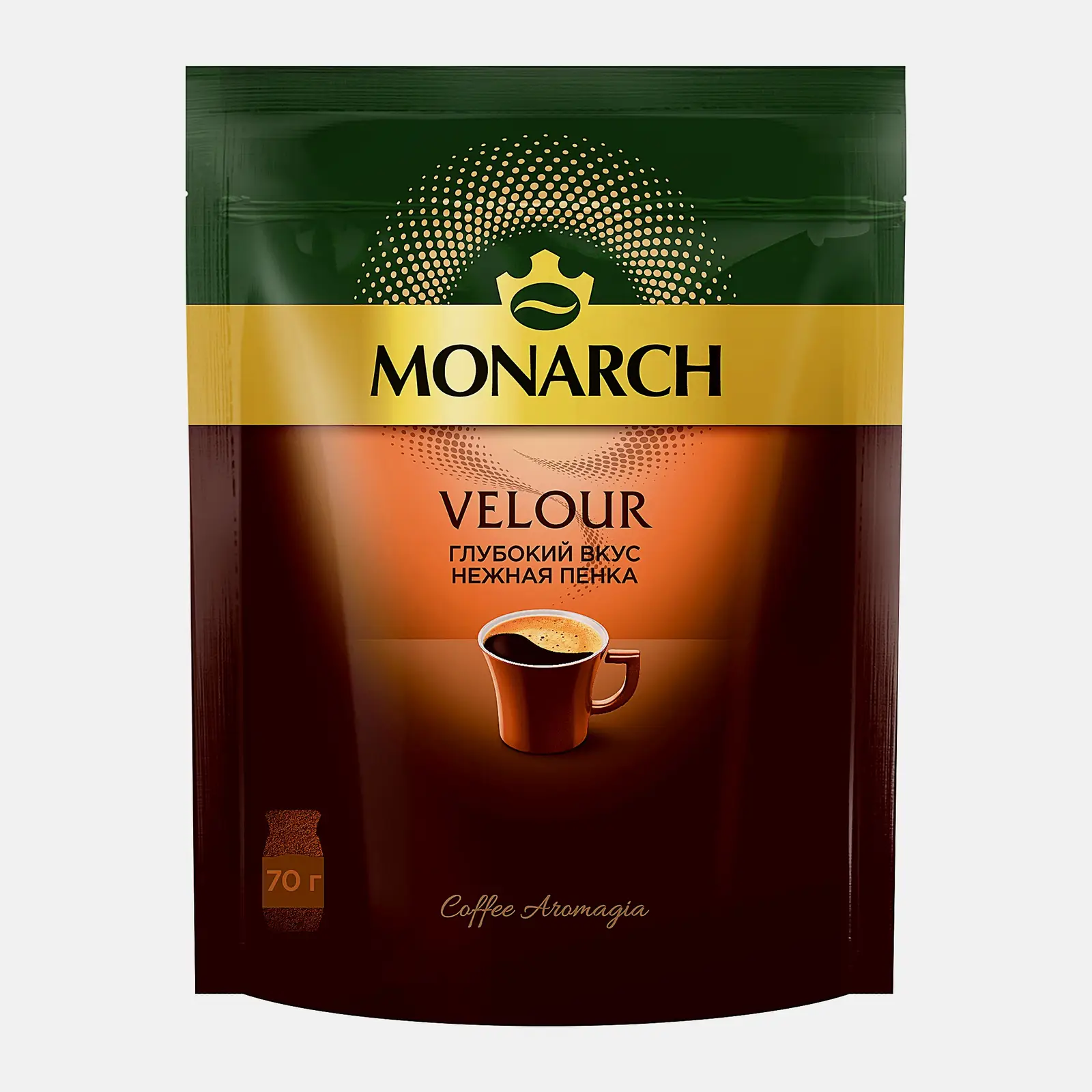 Растворимый кофе Велюр Monarch 70г